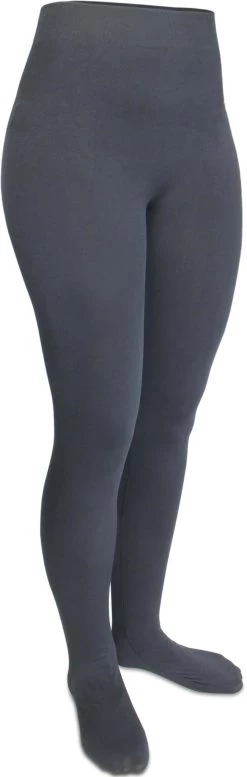 3 Stück Seamless Push-Up Thermostrumpfhose Mit Weichem Innenfleece Anthrazit -Normani 116690