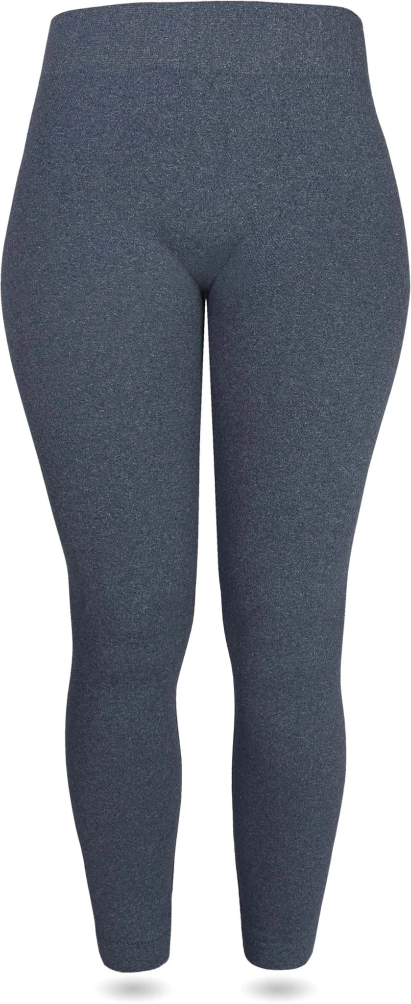 3 Stück Thermoleggings Mit Weichem Innenfleece Und Melangemuster Blau 4 3 Stück Thermoleggings Mit Weichem Innenfleece Und Melangemuster Blau – Bild 2