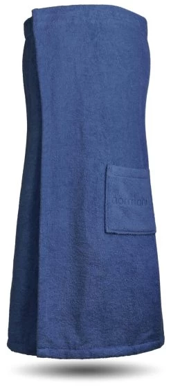 Damen-Saunakilt „Mardin“ Aus Bio-Baumwolle Marine -Normani 116761