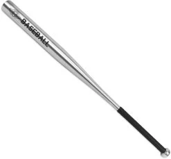 Baseballschläger Aus Aluminium „Classic“ 38 Zoll Silber