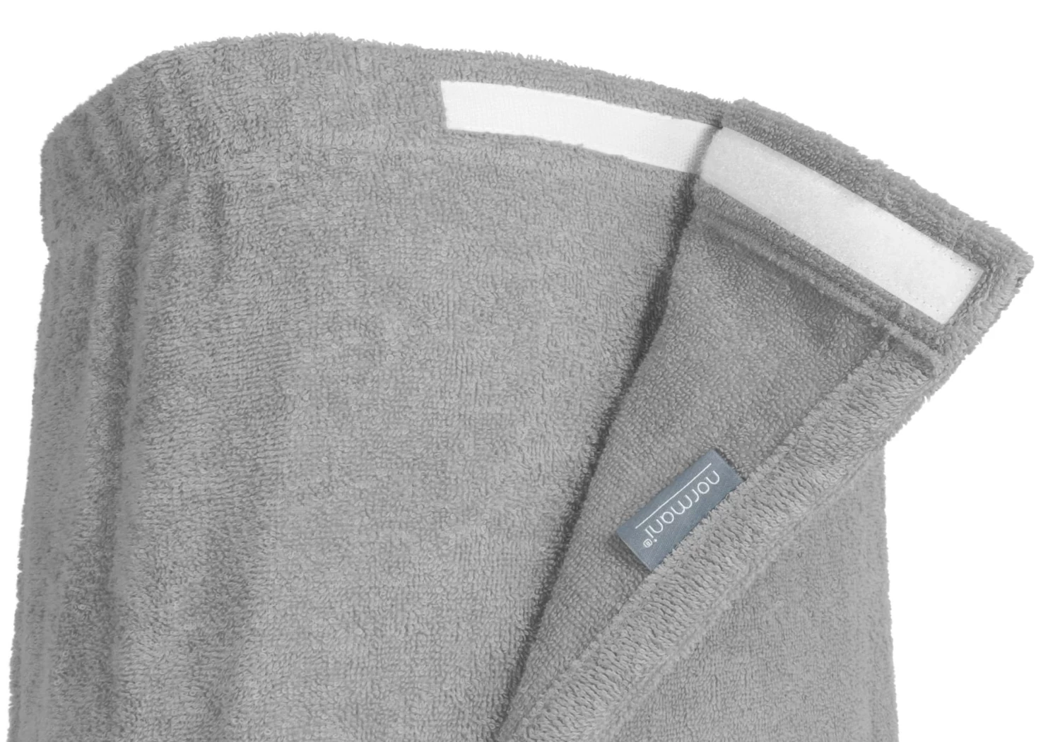 Saunakilt Für Damen Extra Groß Grau 5 Saunakilt Für Damen Extra Groß Grau – Bild 3