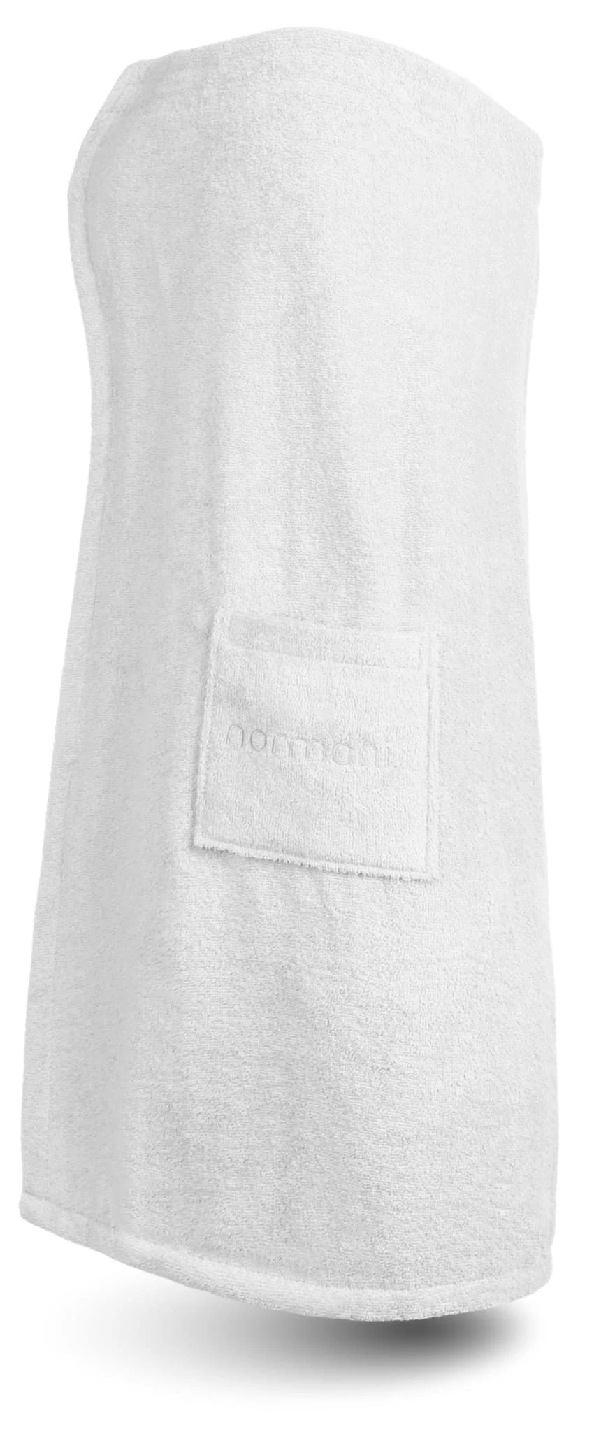 Damen-Saunakilt „Mardin“ Aus Bio-Baumwolle Weiß 6 Damen-Saunakilt „Mardin“ Aus Bio-Baumwolle Weiß – Bild 4