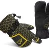 Winterhandschuhe „Apex“ Schwarz/Gelb -Normani 116862