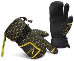 Winterhandschuhe „Apex“ Schwarz/Gelb