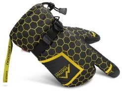 Winterhandschuhe „Apex“ Schwarz/Gelb -Normani 116864