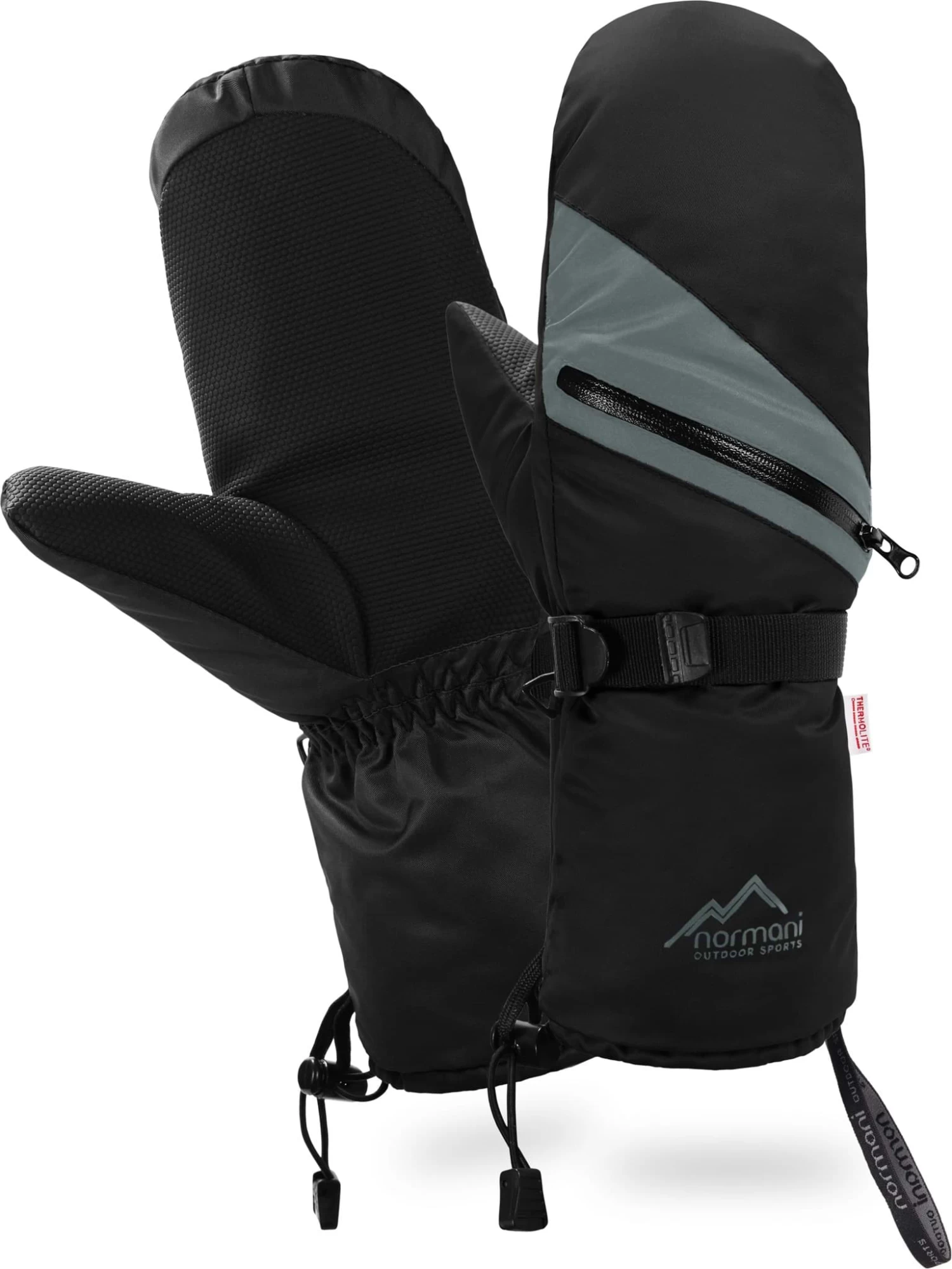 Winter Fausthandschuhe „Winnipeg“ Schwarz 3 Winter Fausthandschuhe „Winnipeg“ Schwarz