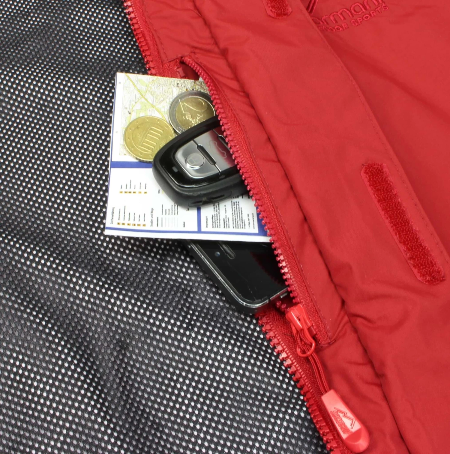 Damen Hardshelljacke „Magellan“ Rot 6 Damen Hardshelljacke „Magellan“ Rot – Bild 4