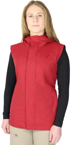 Damen Hardshellweste „Kolumbus“ Rot