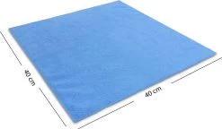 16 Stück Mikrofasertuch Multifunktions-Reinigungstuch Blau/Gelb/Grün/Rot -Normani 117279