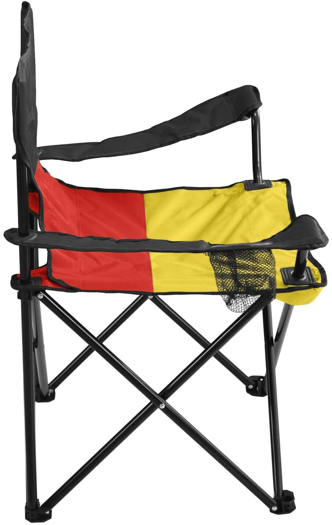 Outdoor-Klappstuhl „Moraine“ Schwarz/Rot/Gelb 4 Outdoor-Klappstuhl „Moraine“ Schwarz/Rot/Gelb – Bild 2