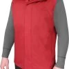 Herren Hardshellweste „Kolumbus“ Rot -Normani 117716