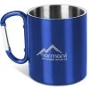 Edelstahl Tasse 330 Ml Mit Karabinerhaken „Wisconsin“ Blau 1 Edelstahl Tasse 330 Ml Mit Karabinerhaken „Wisconsin“ Blau -Normani 118042