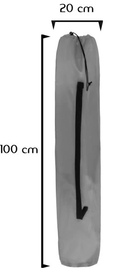 Outdoor-Klappstuhl „Nipigon“ Grau -Normani 118085