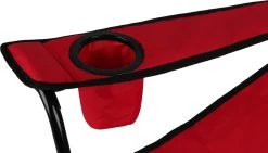 Outdoor-Klappstuhl „Nipigon“ Rot -Normani 118119