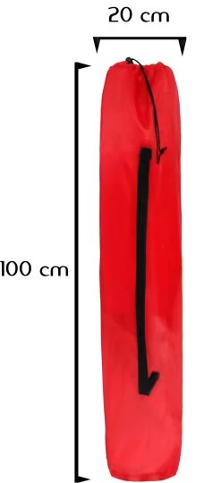 Outdoor-Klappstuhl „Nipigon“ Rot -Normani 118120