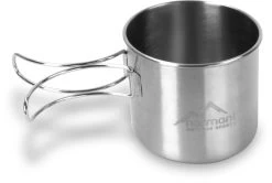 Edelstahltasse Mit Klappgriff „Colorado“ Silber 9 Edelstahltasse Mit Klappgriff „Colorado“ Silber -Normani 118275