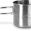 Edelstahltasse Mit Klappgriff „Colorado“ Silber -Normani 118280