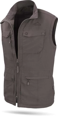 Herren Outdoor Weste „Kudu“ Anthrazit