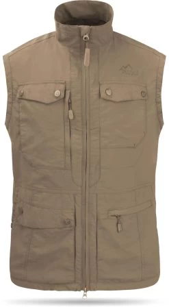 Herren Outdoor Weste „Kudu“ Khaki -Normani 118326