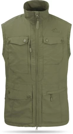 Herren Outdoor Weste „Kudu“ Oliv 8 Herren Outdoor Weste „Kudu“ Oliv -Normani 118328