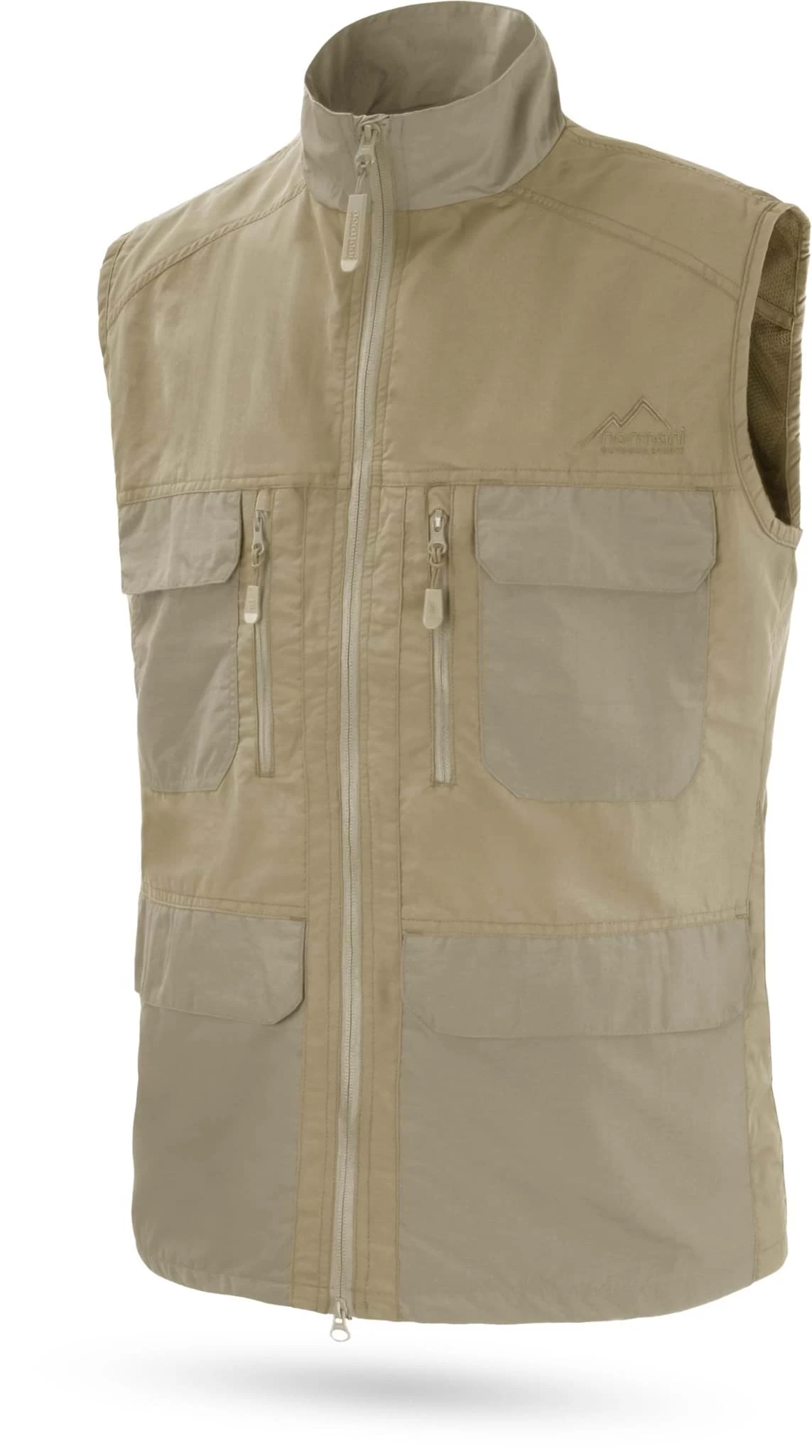 Outdoor Weste „Elk“ Khaki 4 Outdoor Weste „Elk“ Khaki – Bild 2