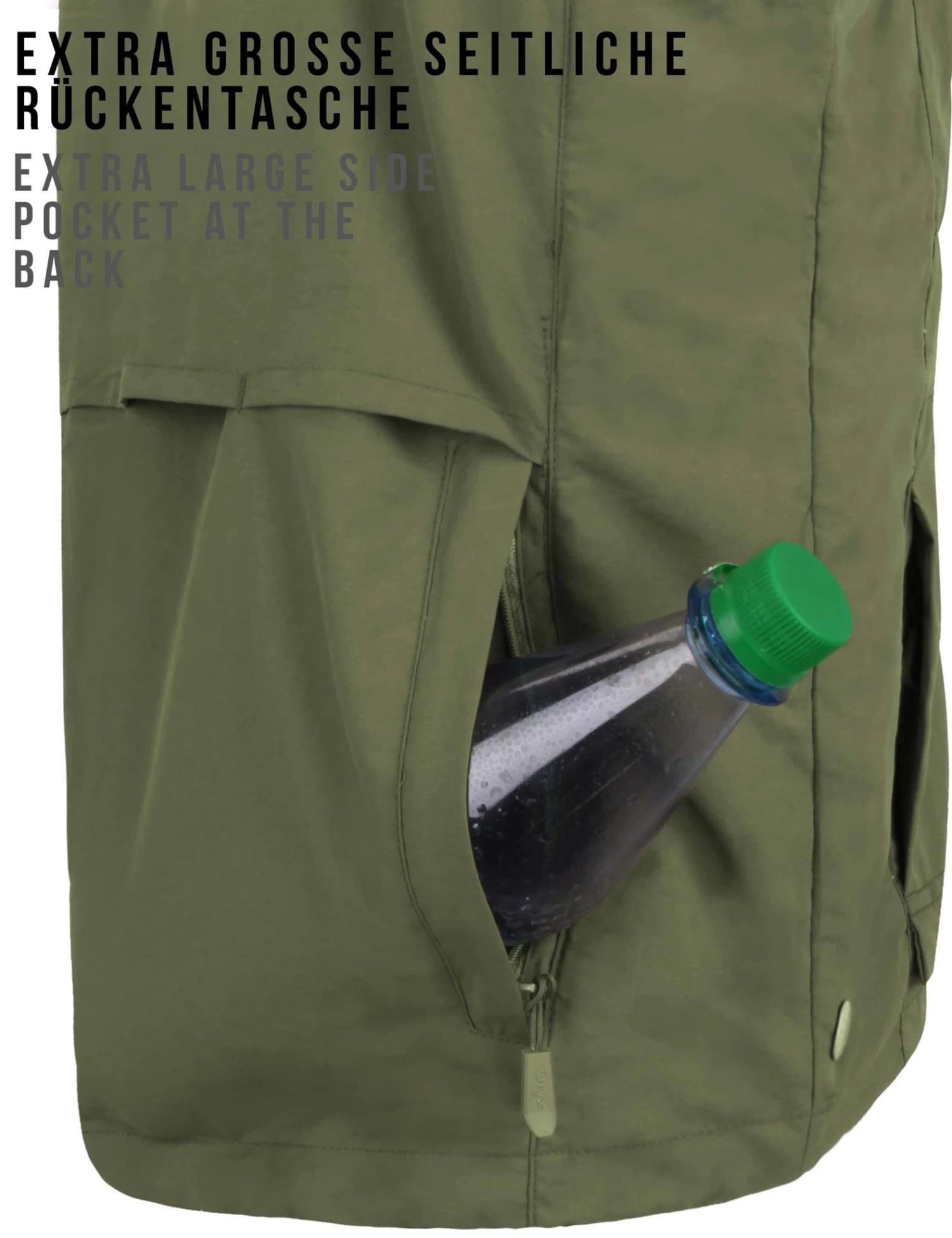 Outdoor Weste „Oryx“ Oliv 5 Outdoor Weste „Oryx“ Oliv – Bild 3