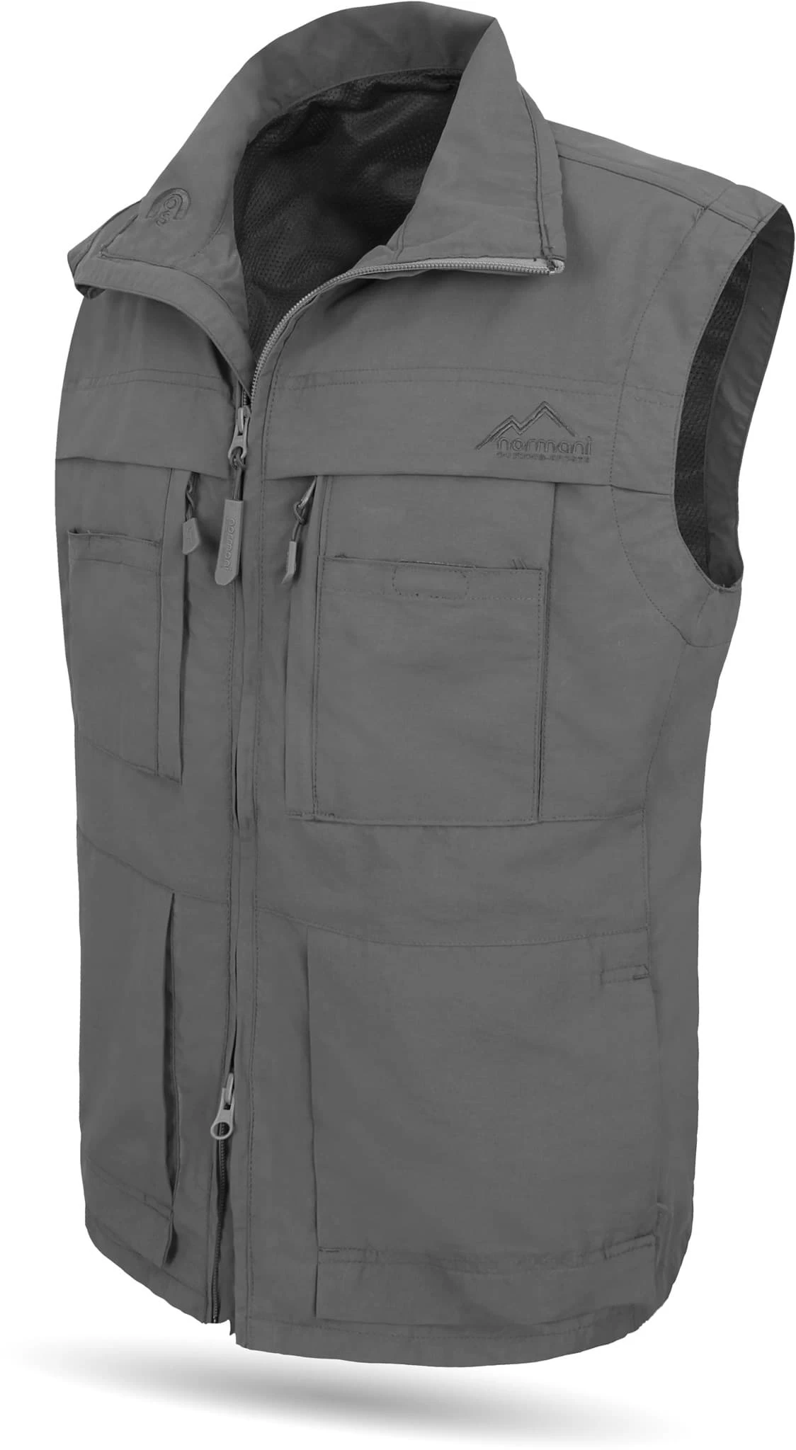 Outdoor Weste „Oryx“ Anthrazit 4 Outdoor Weste „Oryx“ Anthrazit – Bild 2