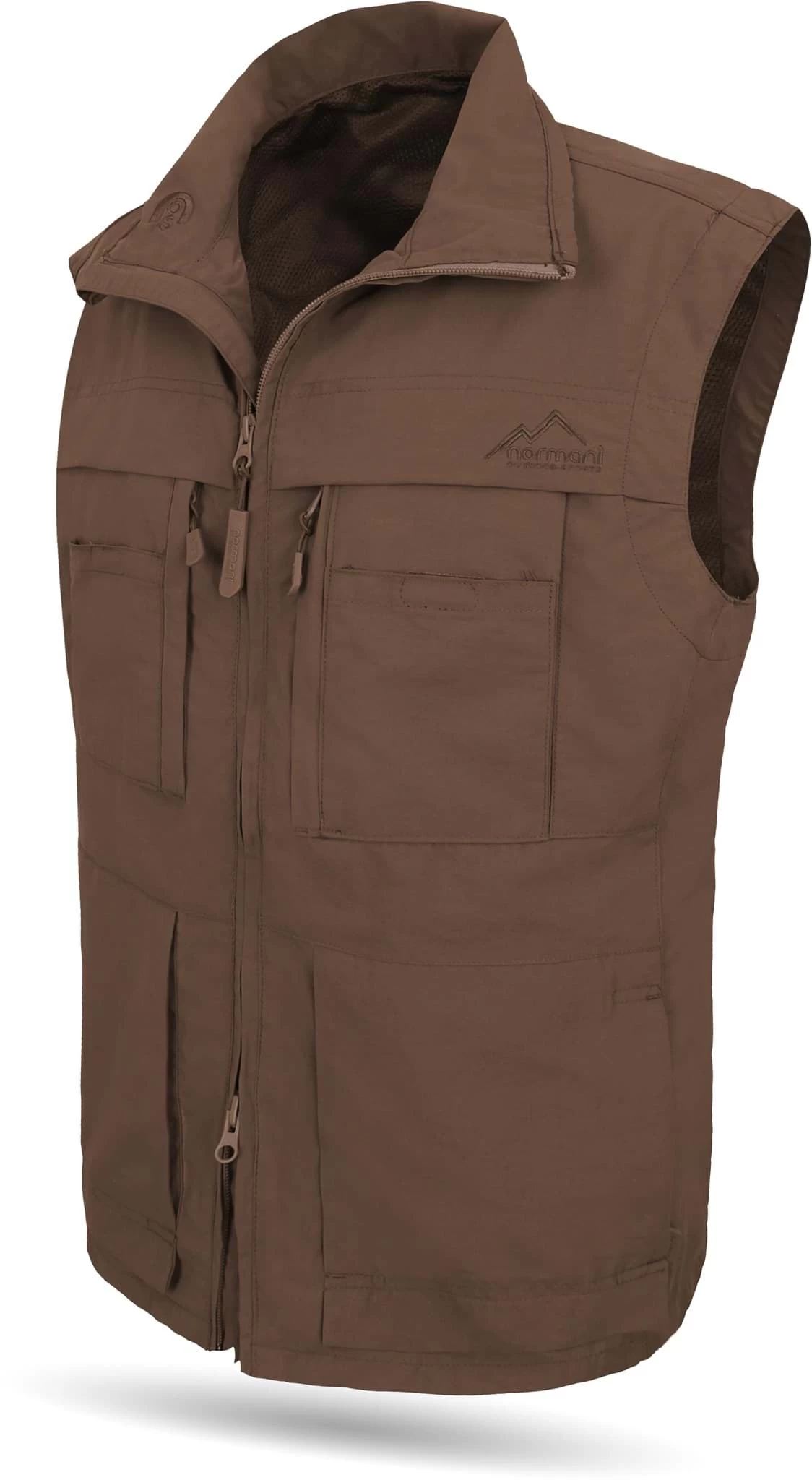 Outdoor Weste „Oryx“ Braun 4 Outdoor Weste „Oryx“ Braun – Bild 2