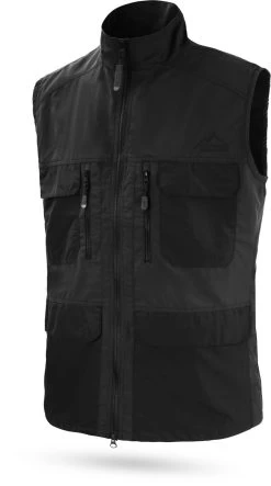 Outdoor Weste „Elk“ Schwarz