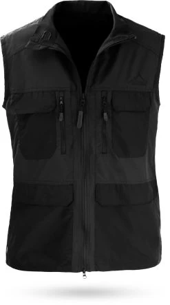 Outdoor Weste „Elk“ Schwarz -Normani 118431