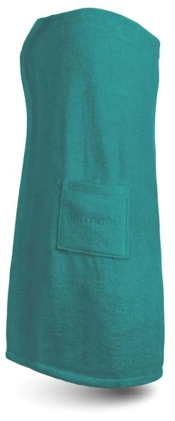 Damen-Saunakilt „Mardin“ Aus Bio-Baumwolle Petrol 12 Damen-Saunakilt „Mardin“ Aus Bio-Baumwolle Petrol -Normani 118529