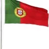 Fahnenmast 6,50 M Mit Flagge 90 Cm × 150 Cm Portugal -Normani 118582 1