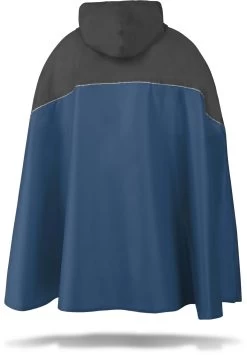 Regenponcho „Cherrapunji“ Schwarz/Navy -Normani 118922