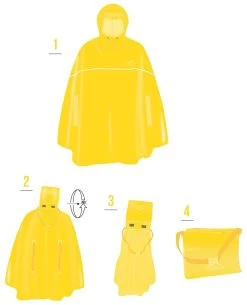 Kinder Regenponcho „Cherrapunji Kids“ Rot 13 Kinder Regenponcho „Cherrapunji Kids“ Rot -Normani 118955