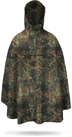 Regenponcho „Cherrapunji“ Flecktarn -Normani 119033