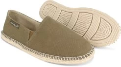 Sommerschuhe „Espadrilles“ Khaki -Normani 119287