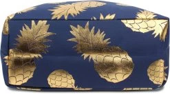 Bequeme Sommer-Umhängetasche, Strandtasche Gold Pineapple -Normani 119741
