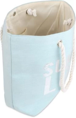 Bequeme Sommer-Umhängetasche, Strandtasche Summer Love Blue -Normani 119812