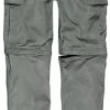 Herren 2-in-1 Rip-Stop-Zip-Off BDU Rangerhose „Landscape“ Grau -Normani 120071