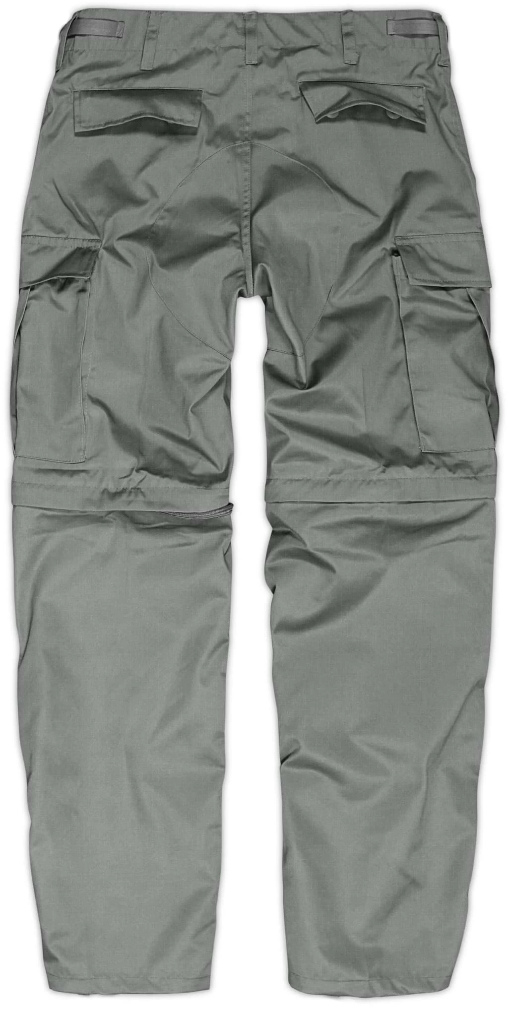 Herren 2-in-1 Rip-Stop-Zip-Off BDU Rangerhose „Landscape“ Grau 4 Herren 2-in-1 Rip-Stop-Zip-Off BDU Rangerhose „Landscape“ Grau – Bild 2