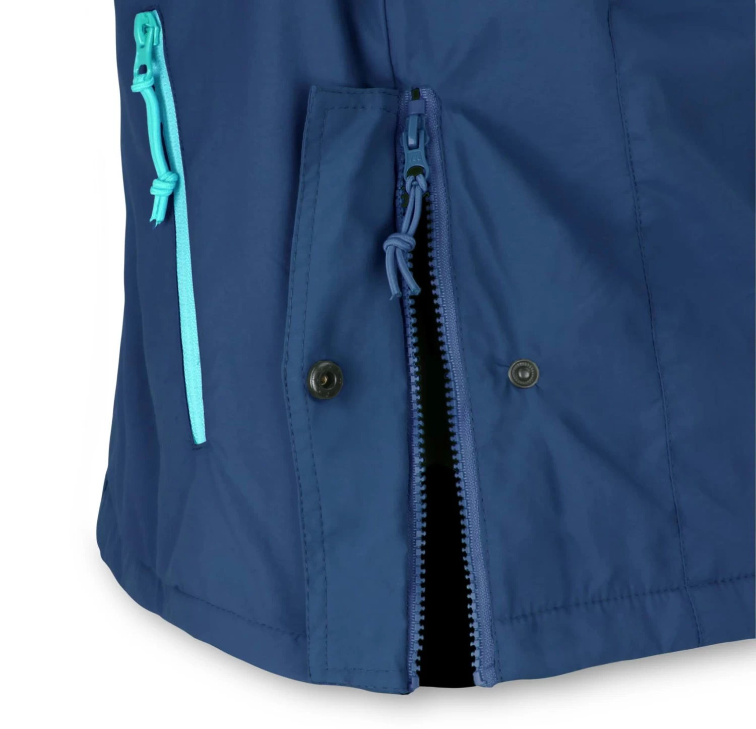 Herren Windjacke „Tuuli“ Navy/Türkis 8 Herren Windjacke „Tuuli“ Navy/Türkis – Bild 6