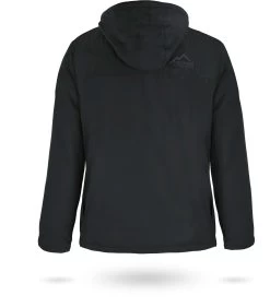 Herren Windjacke „Tuuli“ Schwarz/Schwarz -Normani 120161