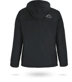 Herren Windjacke „Tuuli“ Schwarz/Beige -Normani 120187