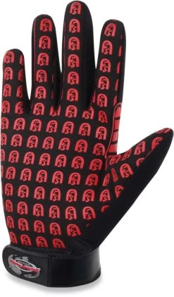 Raubfischhandschuhe „Hunter“ Schwarz/Rot -Normani 120407