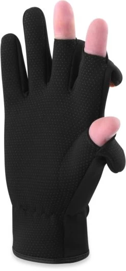 Anglerhandschuhe „Tarpune“ Schwarz/Orange 12 Anglerhandschuhe „Tarpune“ Schwarz/Orange -Normani 120467