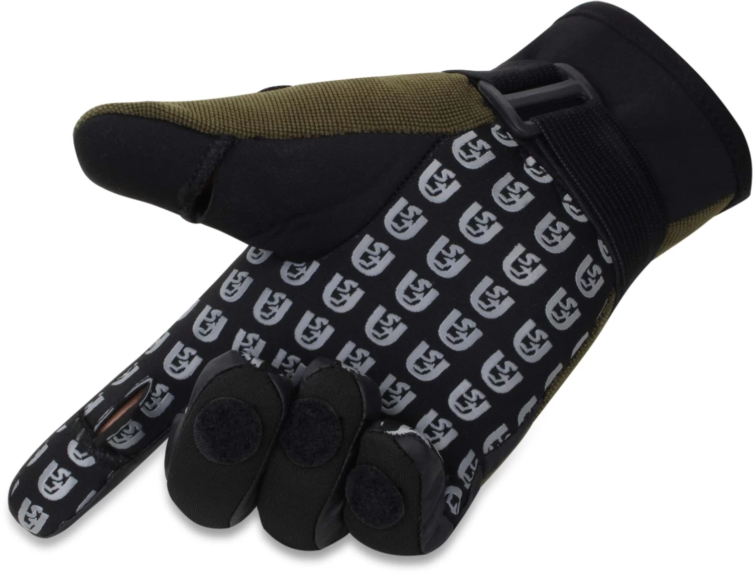 Anglerhandschuhe „Selachii“ Schwarz 8 Anglerhandschuhe „Selachii“ Schwarz – Bild 6