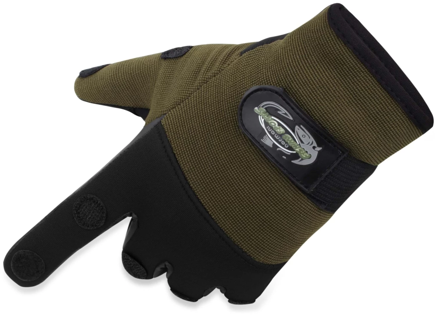 Anglerhandschuhe „Selachii“ Schwarz 7 Anglerhandschuhe „Selachii“ Schwarz – Bild 5