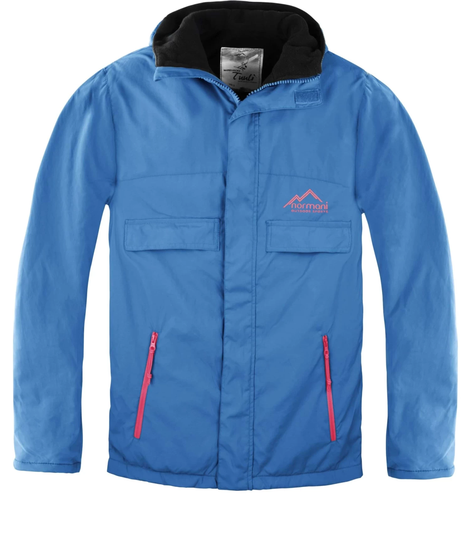 Herren Windjacke „Tuuli“ Blau/Rot 5 Herren Windjacke „Tuuli“ Blau/Rot – Bild 3