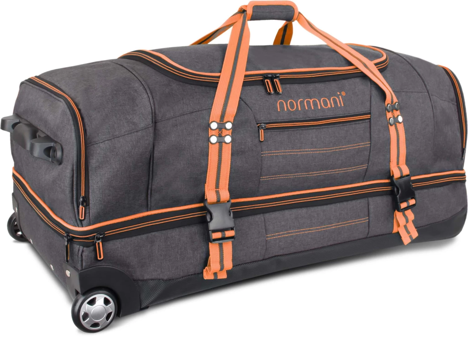 Reisetasche 120 L „Kompass 120“ Orange 4 Reisetasche 120 L „Kompass 120“ Orange – Bild 2