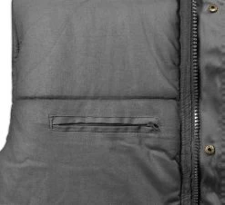 Herren US ARMY Steppweste „Opasquia“ Grau -Normani 120837